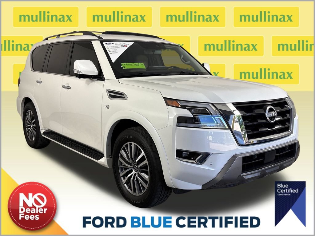 Used 2021 Nissan Armada SL w/ Captain's Chairs Package