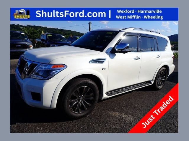 Used 2020 Nissan Armada Platinum w/ Captain's Chairs Package AWD/4WD image 1