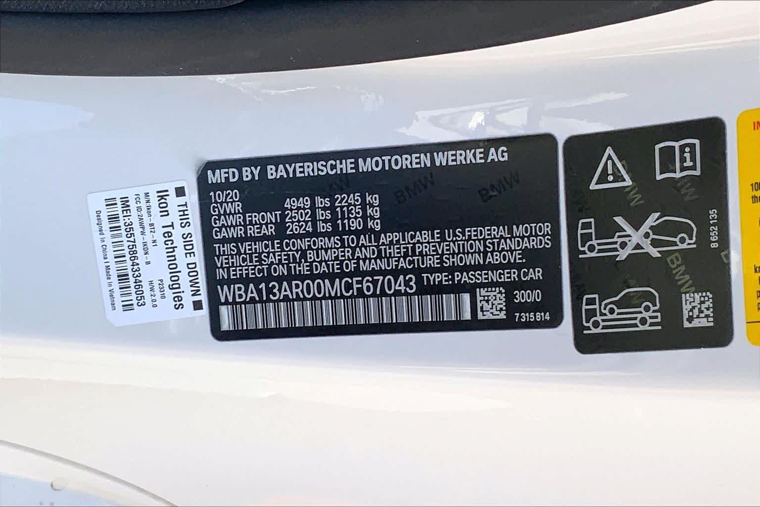 Used 2021 BMW 440i xDrive Coupe w/ Premium Package AWD/4WD image 37