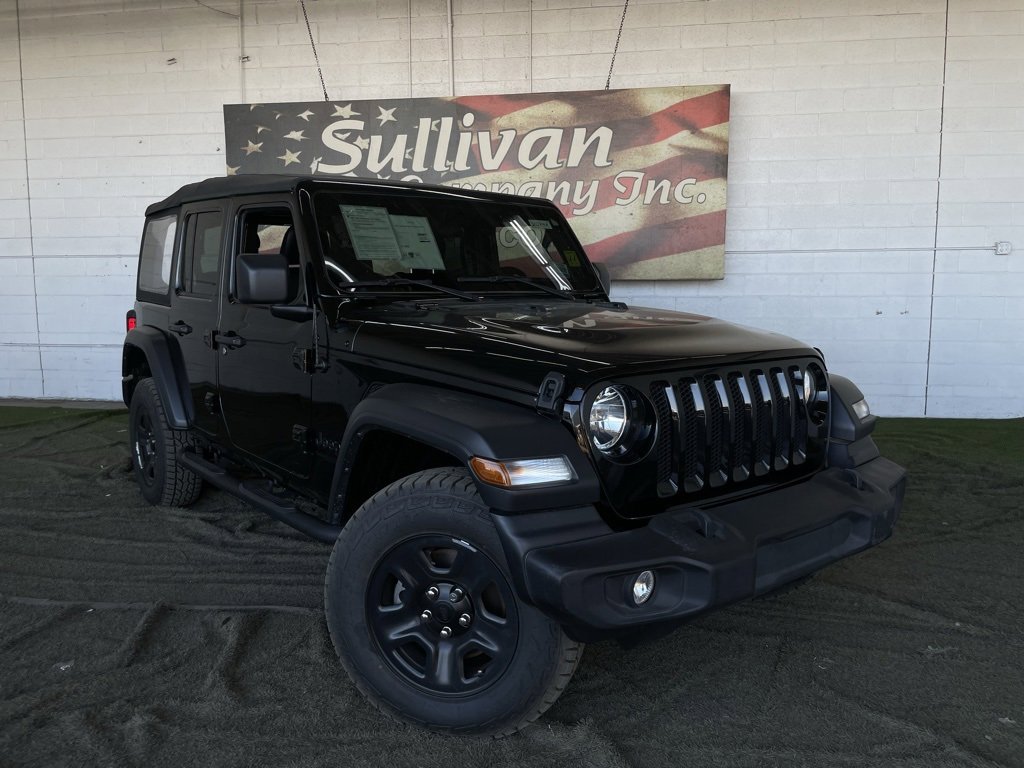 Used 2022 Jeep Wrangler Unlimited Sport image 3