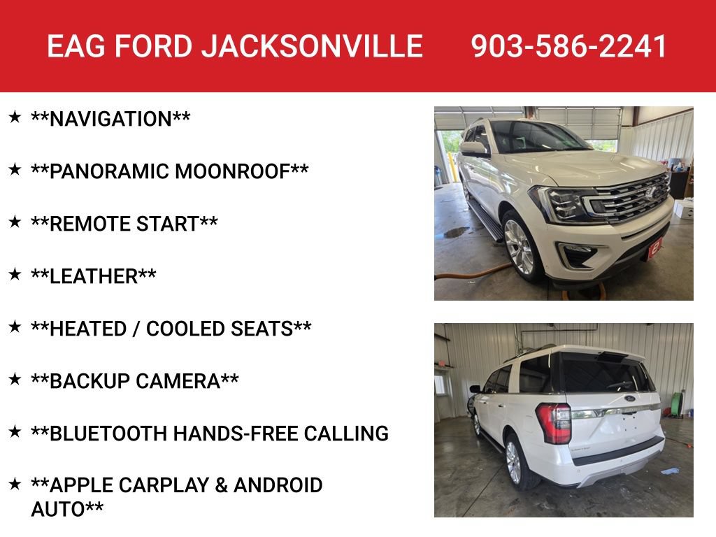 Used 2018 Ford Expedition Limited w/ Equipment Group 302A RWD image 4