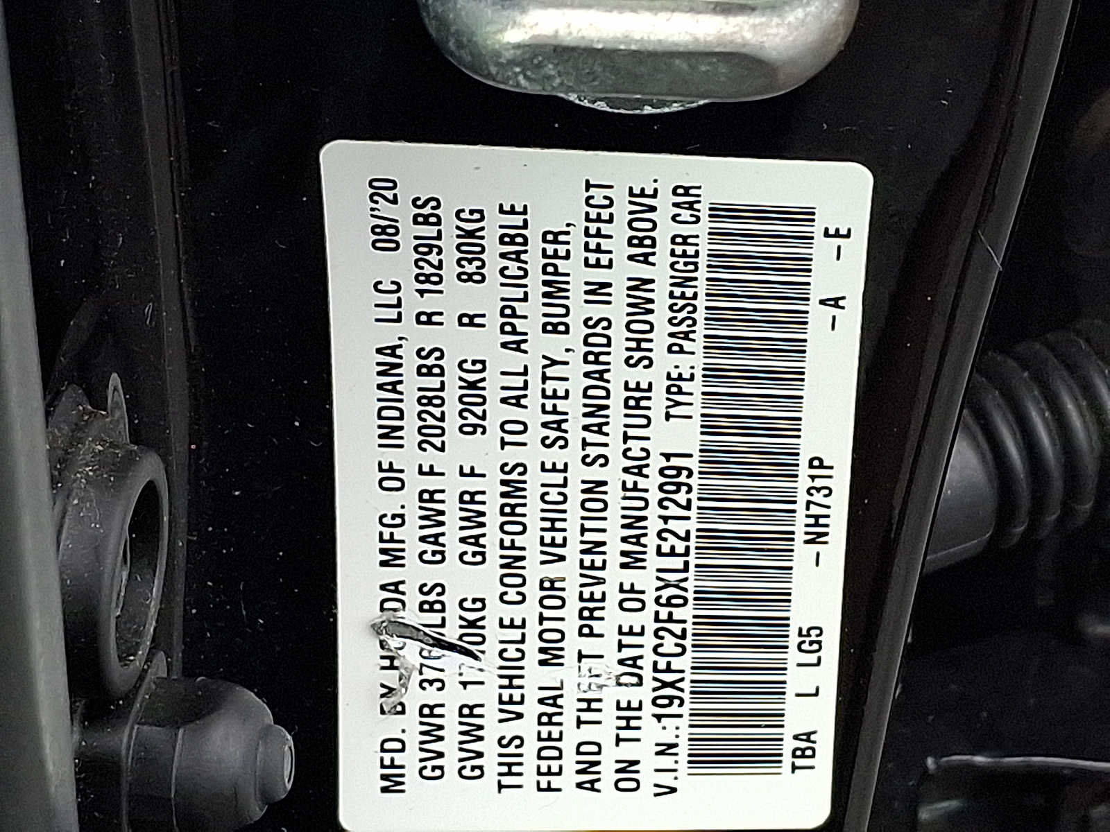 Used 2020 Honda Civic LX image 27