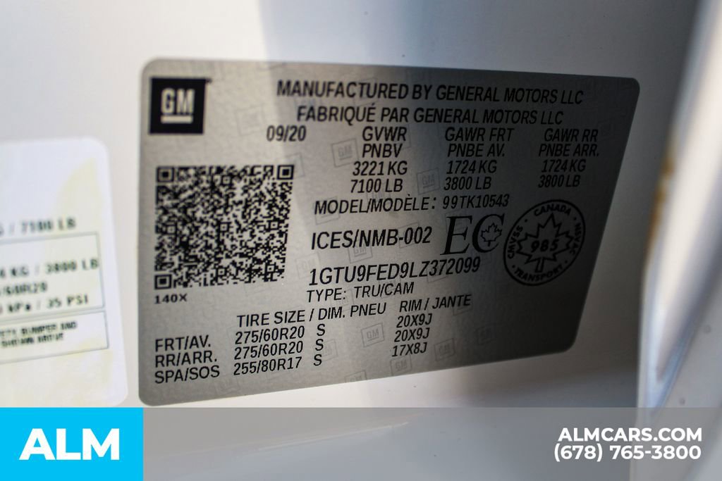 Used 2020 GMC Sierra 1500 Denali w/ Technology Package image 39