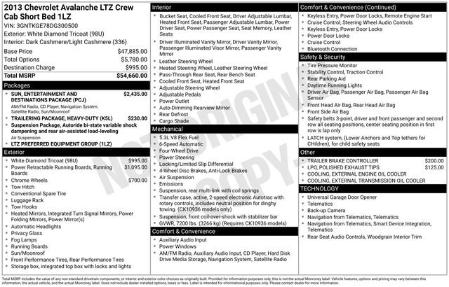Used 2013 Chevrolet Avalanche LTZ image 7
