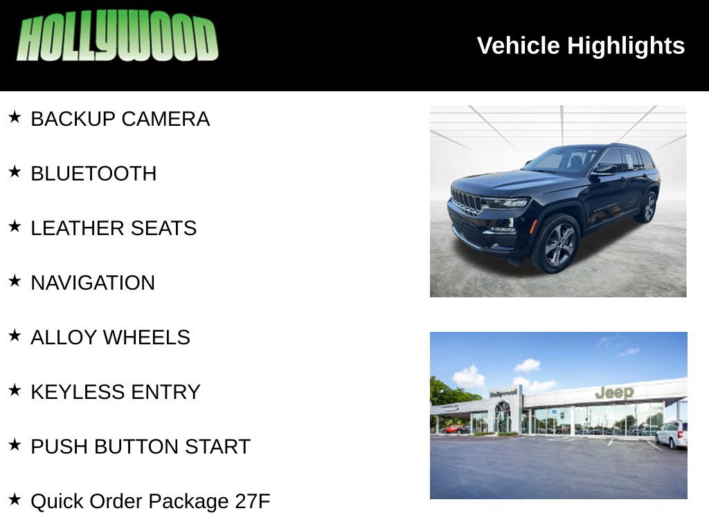 Used 2022 Jeep Grand Cherokee Limited 4xe AWD/4WD image 3