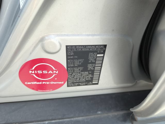 Certified 2020 Nissan Rogue SV AWD/4WD image 52