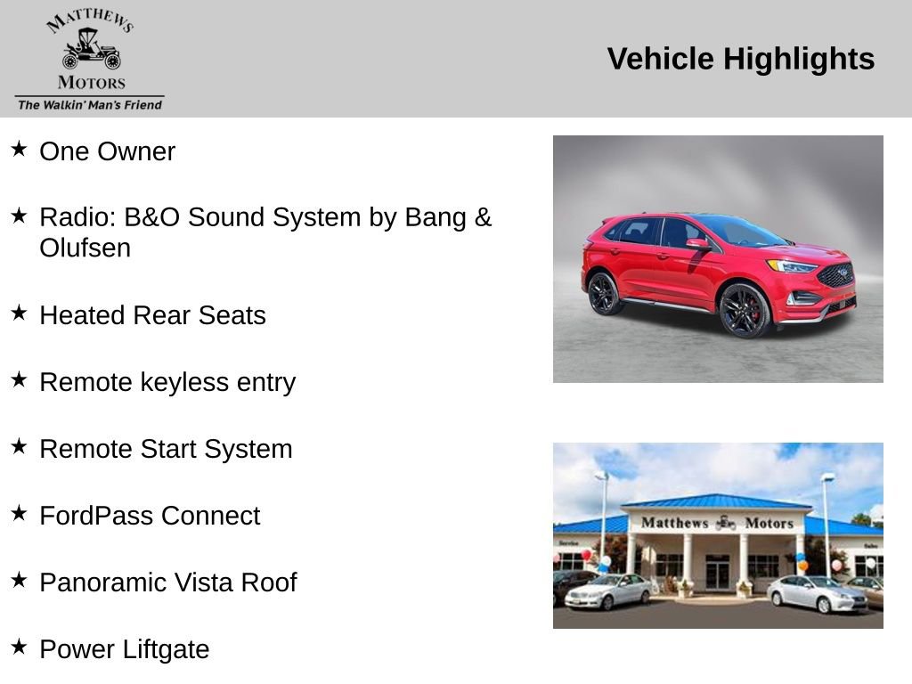 Used 2022 Ford Edge ST w/ Equipment Group 401A image 14