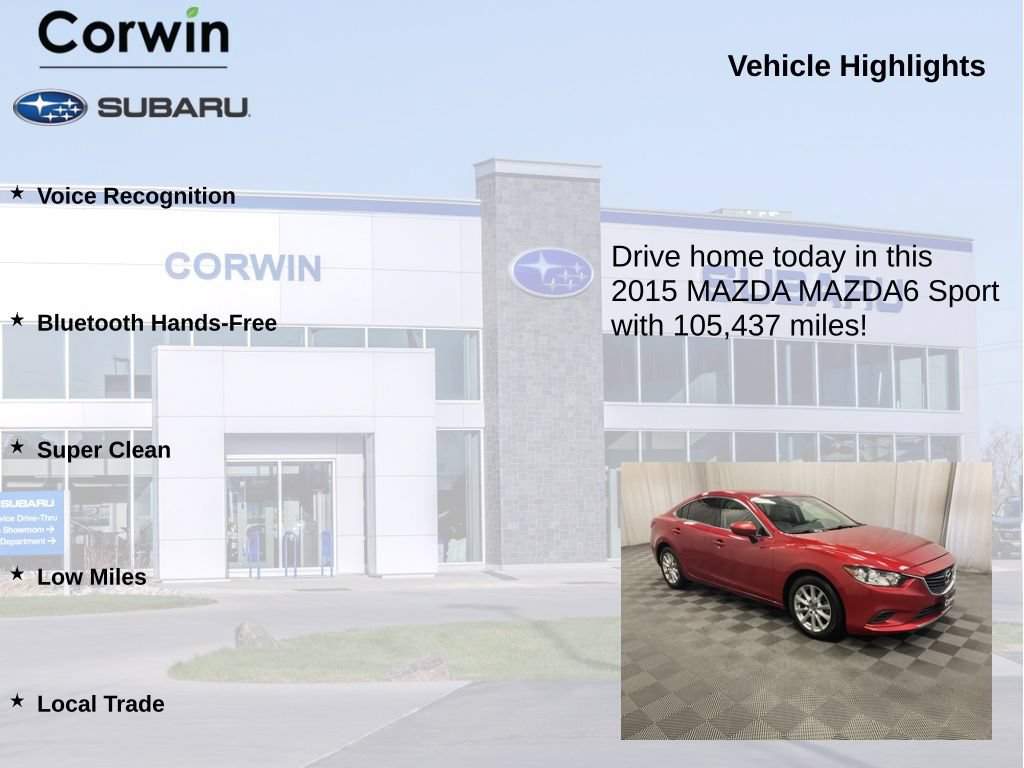 Used 2015 MAZDA MAZDA6 Sport FWD image 6