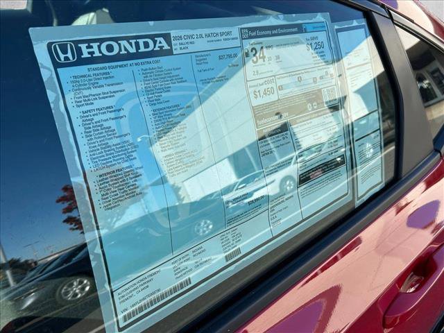 New 2026 Honda Civic Sport image 18