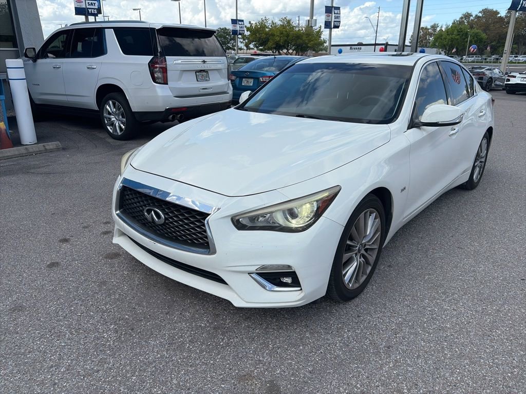 Used 2018 INFINITI Q50 Luxe image 2