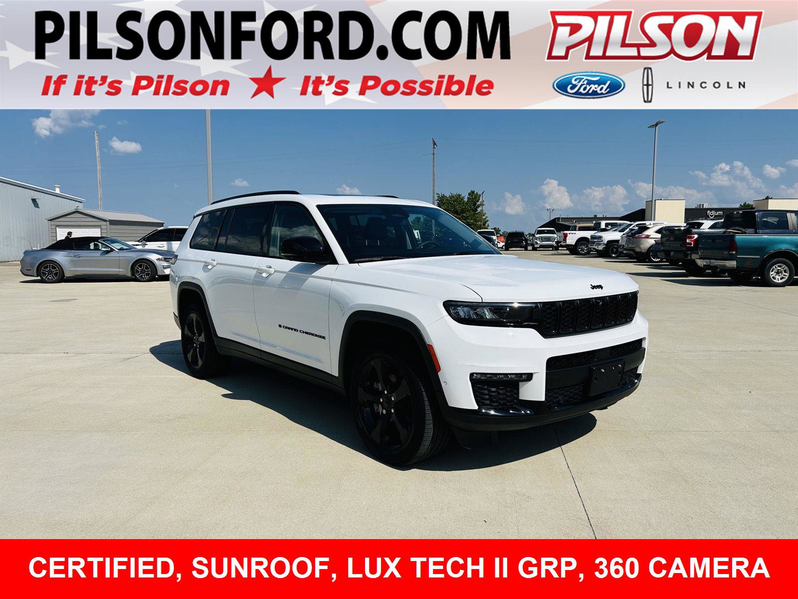 Used 2023 Jeep Grand Cherokee L Limited w/ Luxury Tech Group II AWD/4WD video 1