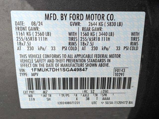 Certified 2025 Ford Explorer Active w/ Active Comfort Package image 37