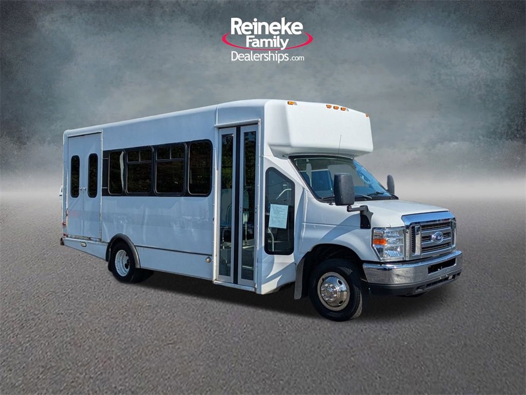 Used 2012 Ford E-450 and Econoline 450 Super Duty w/ Shuttle Bus Prep Pkg image 3