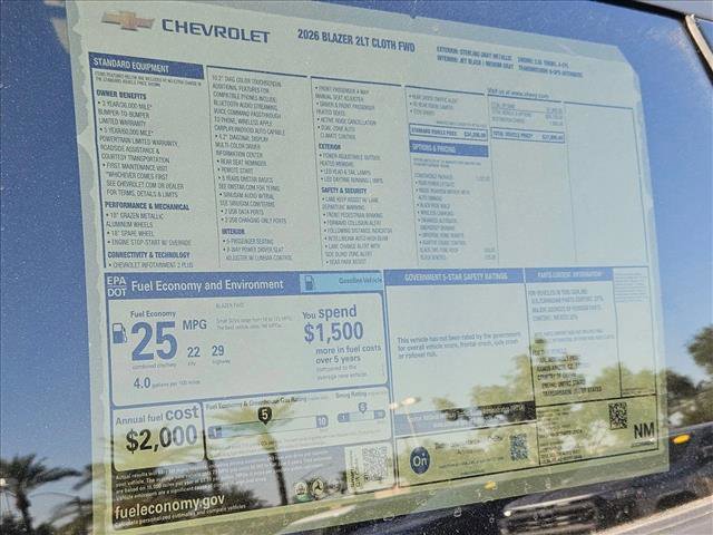 New 2026 Chevrolet Blazer LT w/ Convenience Package image 17