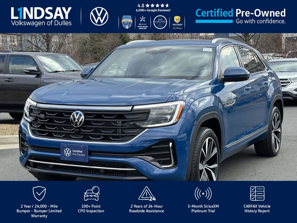 Certified 2025 Volkswagen Atlas Cross Sport SEL Premium R-Line image 4