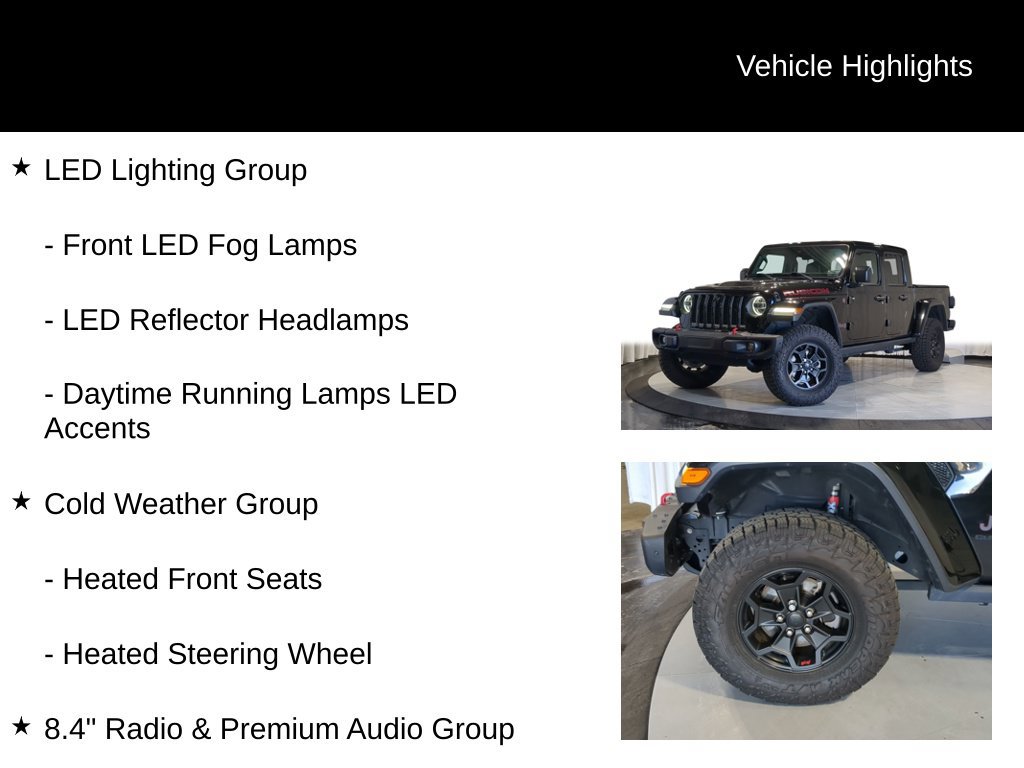 Used 2020 Jeep Gladiator Rubicon AWD/4WD image 13