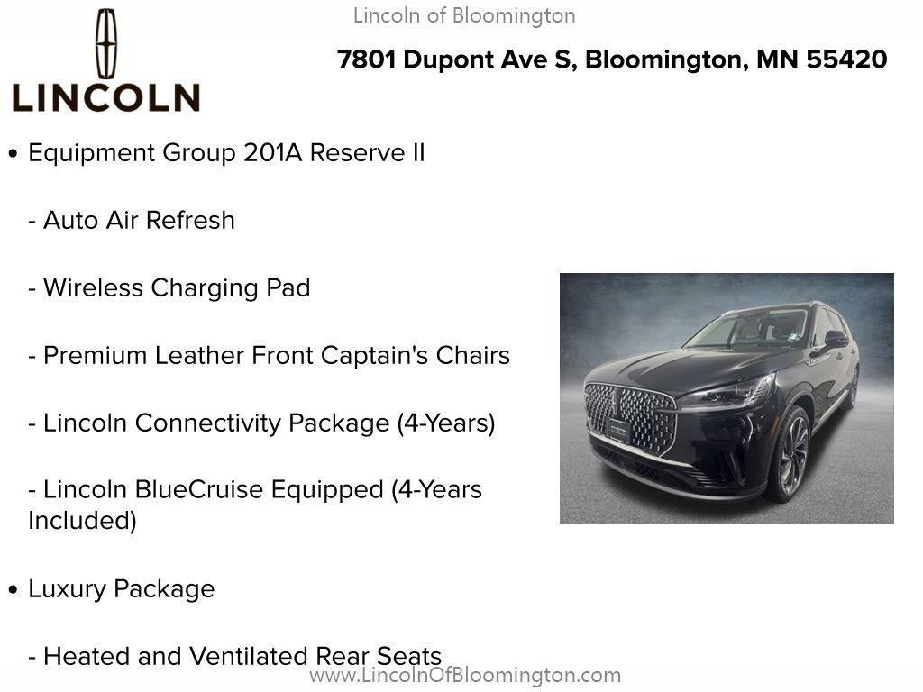 New 2026 Lincoln Aviator Reserve AWD/4WD image 9