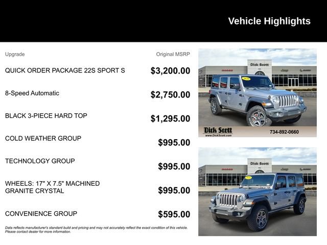 Used 2020 Jeep Wrangler Unlimited Sport S image 5