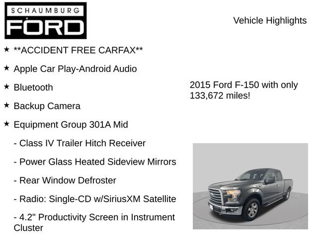 Used 2015 Ford F150 XLT w/ Equipment Group 301A Mid AWD/4WD image 8