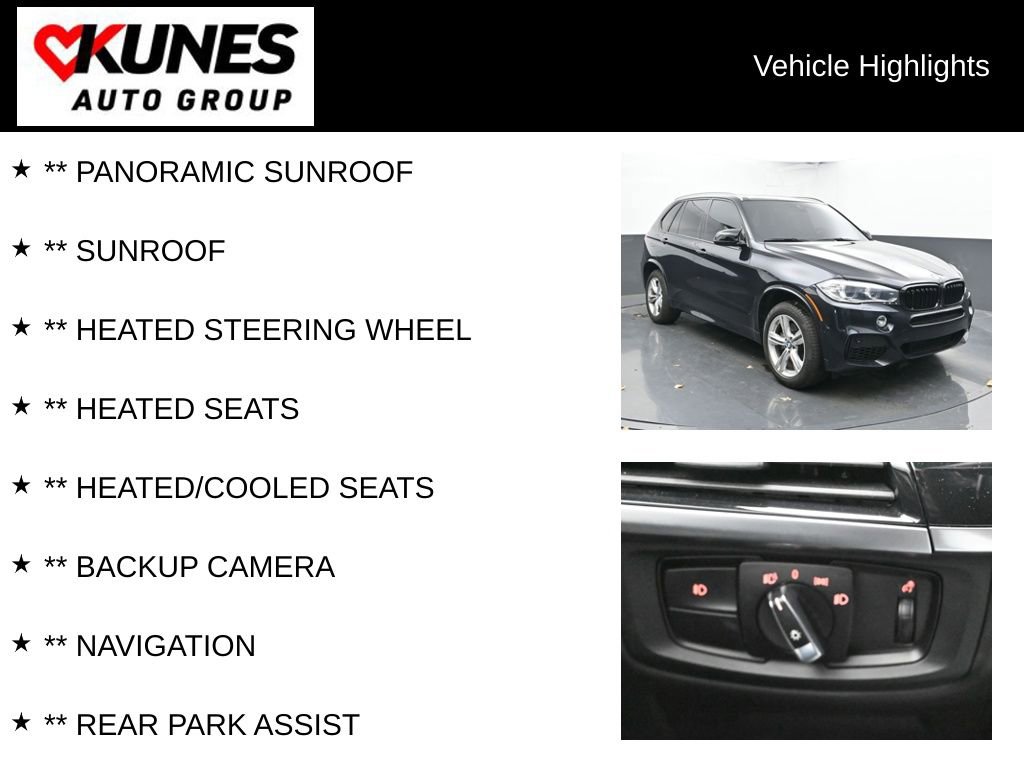 Used 2016 BMW X5 xDrive50i image 2