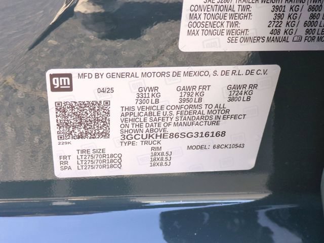 Used 2025 Chevrolet Silverado 1500 ZR2 w/ Technology Package AWD/4WD image 45