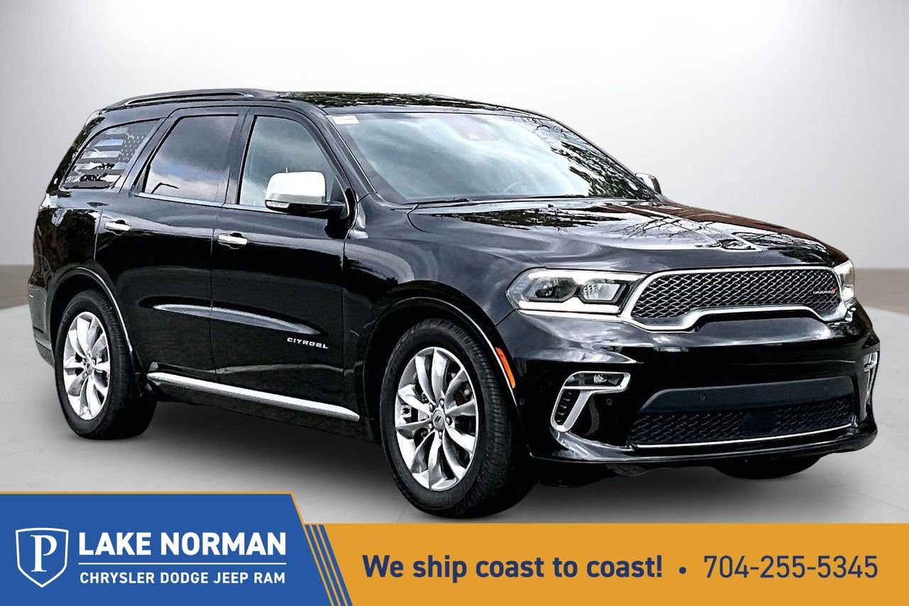 Certified 2021 Dodge Durango Citadel w/ Premium Entertainment Group