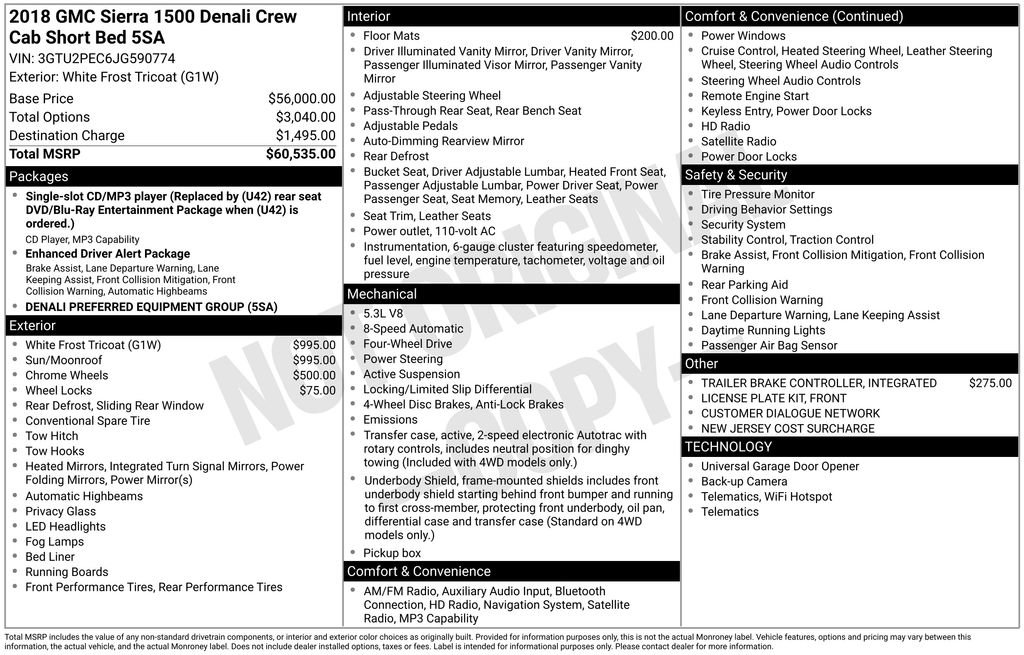 Used 2018 GMC Sierra 1500 Denali image 14