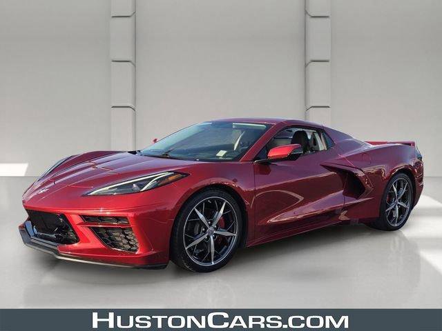 Certified 2022 Chevrolet Corvette Stingray Premium Conv w/ Chrome Exterior Badge Package RWD image 1