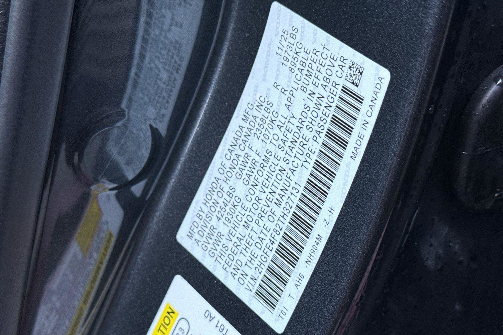 New 2026 Honda Civic Sport image 32