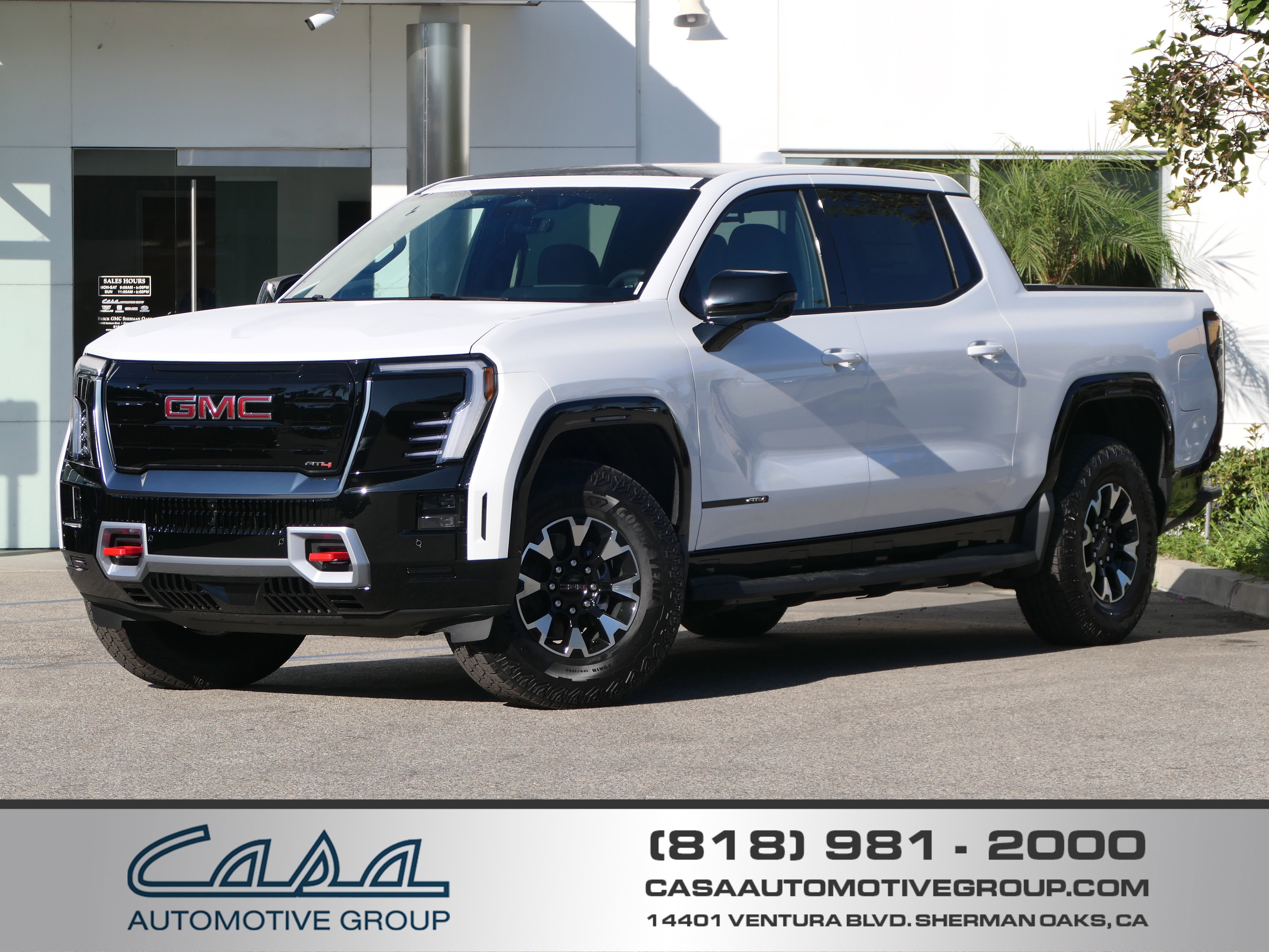 New 2026 GMC Sierra EV AT4 w/ AT4 Premium Package