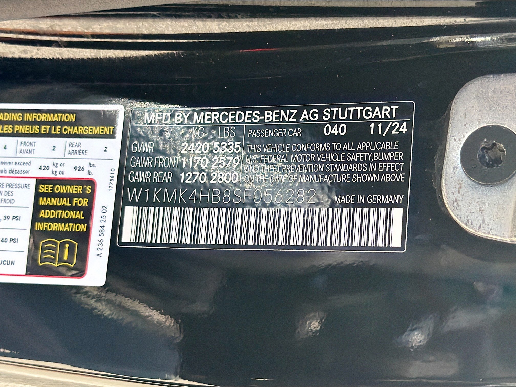 Used 2025 Mercedes-Benz CLE 300 4MATIC Cabriolet image 45