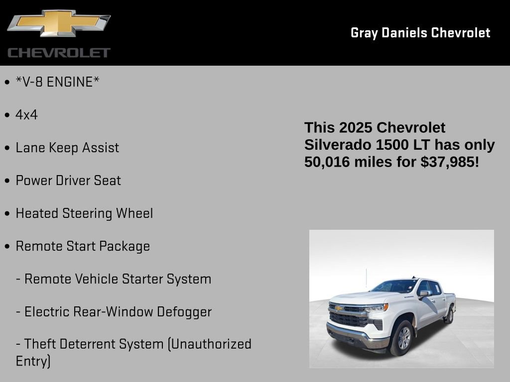 Certified 2025 Chevrolet Silverado 1500 LT image 7