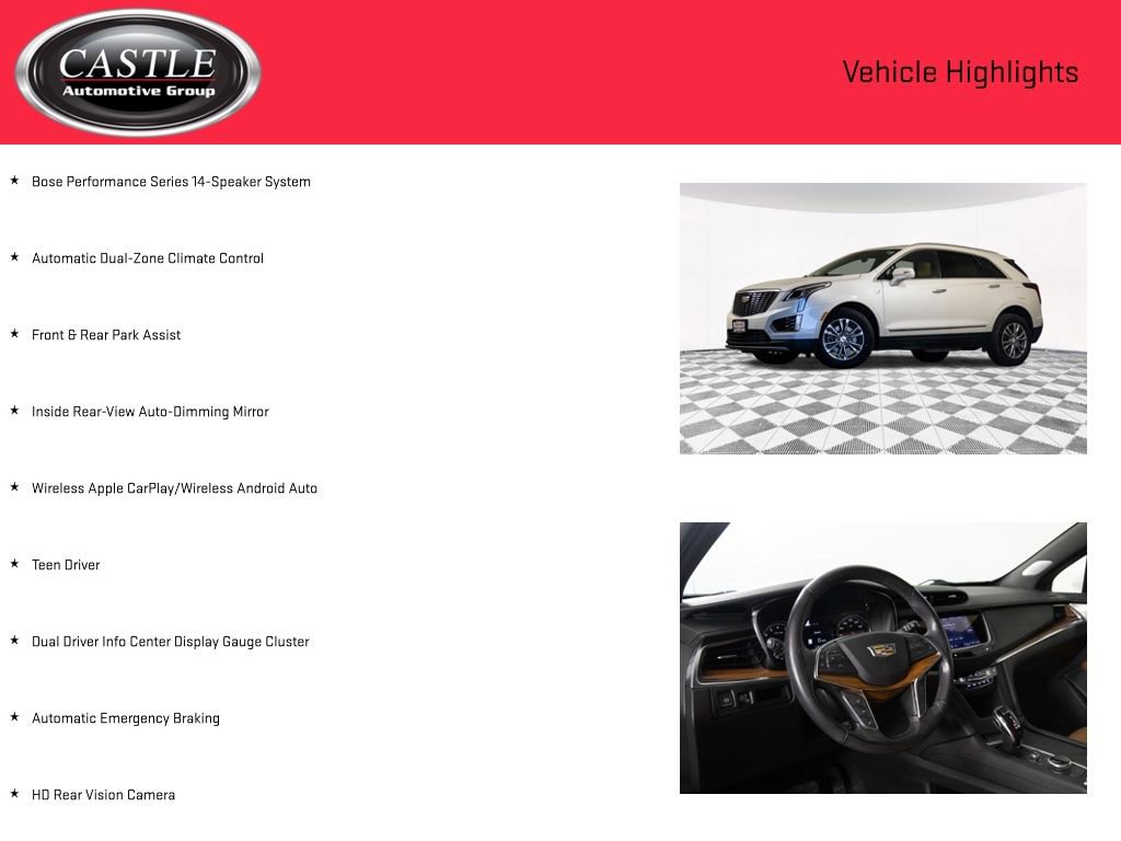 Used 2023 Cadillac XT5 Premium Luxury w/ LPO, Floor Liner Package AWD/4WD image 8