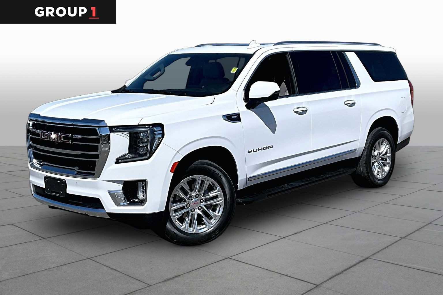Used 2022 GMC Yukon XL SLT w/ SLT Premium Package image 1
