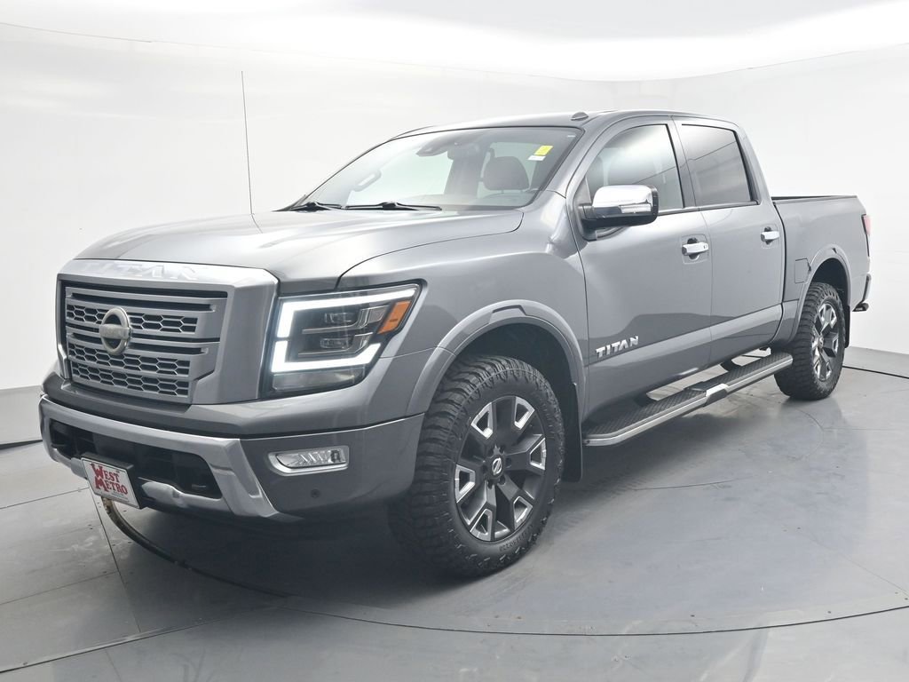 Used 2021 Nissan Titan Platinum Reserve w/ Moonroof Package image 1