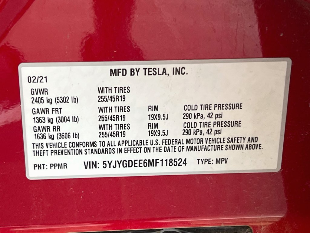 Used 2021 Tesla Model Y Long Range AWD/4WD image 32