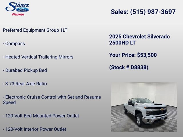 Used 2025 Chevrolet Silverado 2500 LT image 21