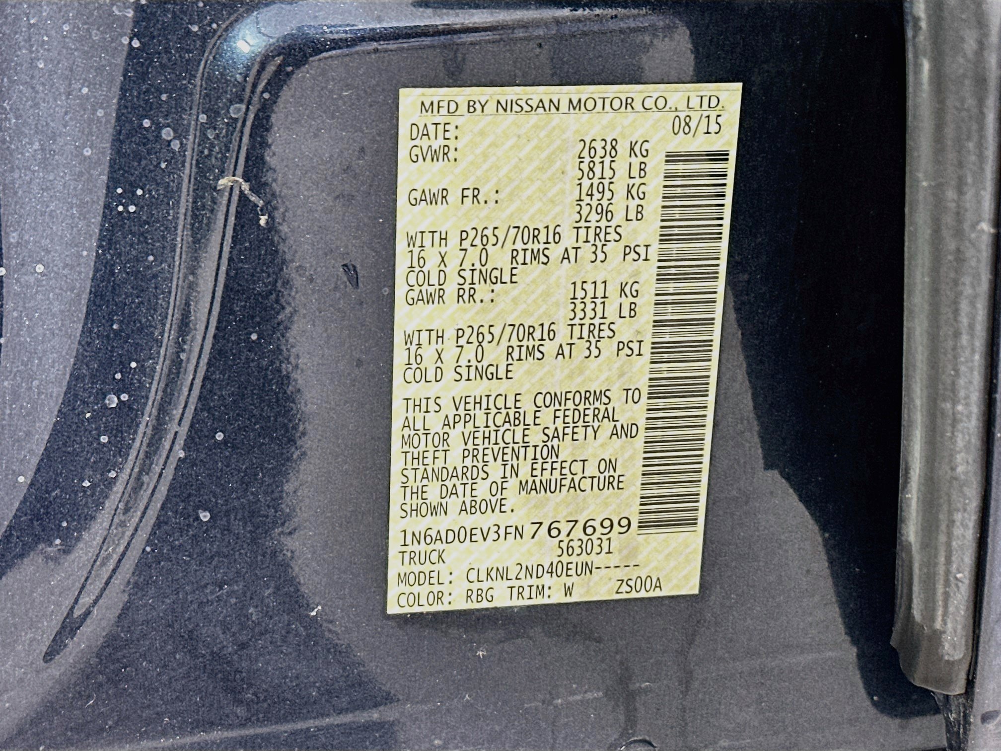 Used 2015 Nissan Frontier SV AWD/4WD image 28