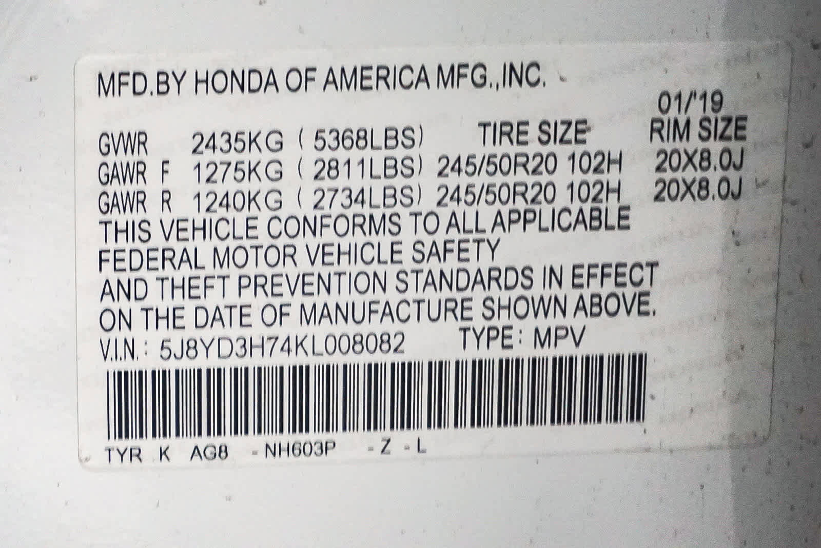 Used 2019 Acura MDX w/Technology/Entertainment Pkg image 30