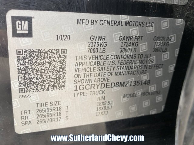 Used 2021 Chevrolet Silverado 1500 LT image 49