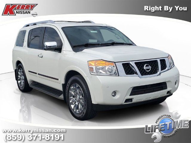 Used 2015 Nissan Armada Platinum w/ 2nd Row Captain Seat Package AWD/4WD 360° Tour
