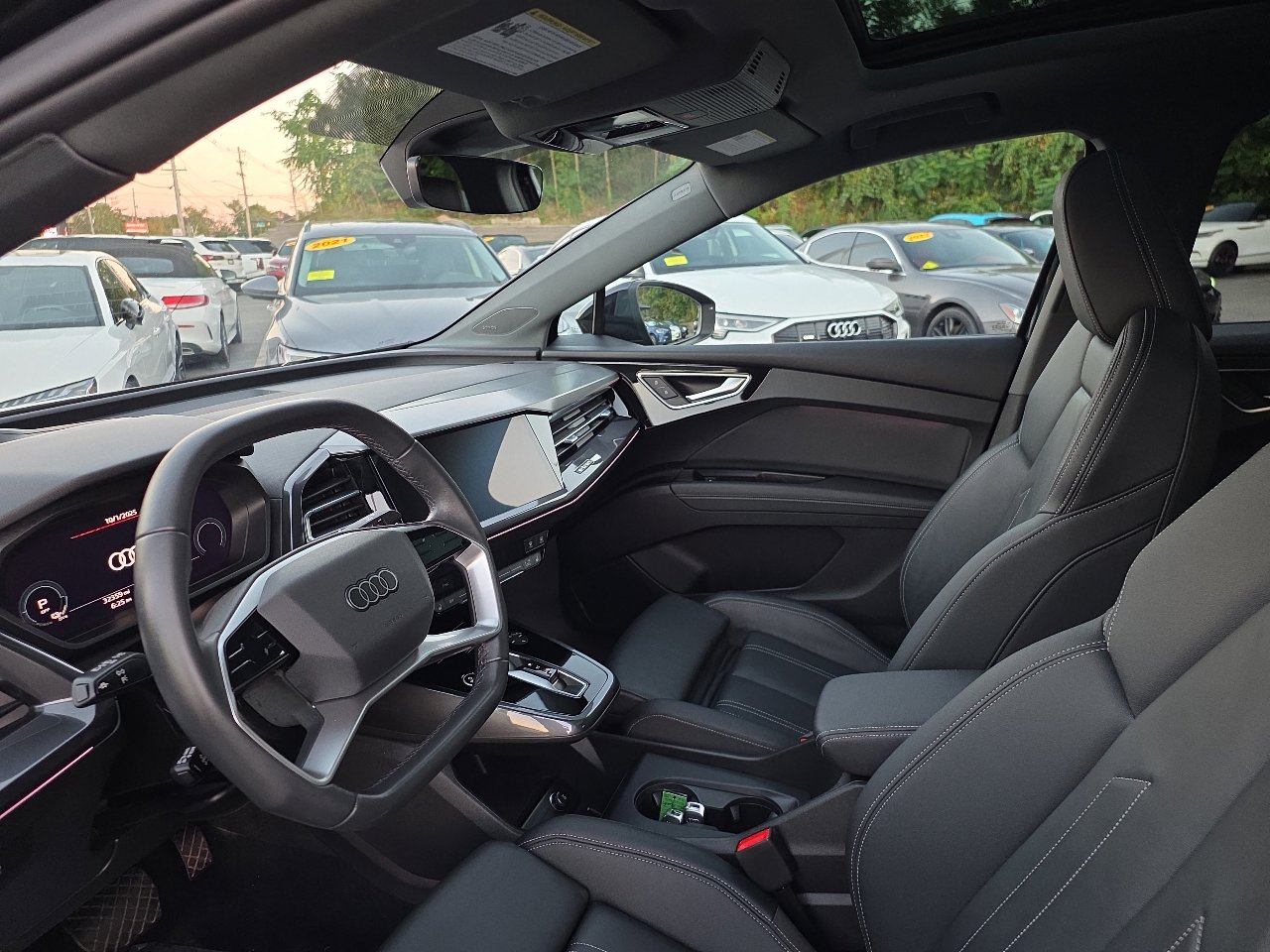 Used 2023 Audi Q4 e-tron Prestige w/ Black Optic Package image 19