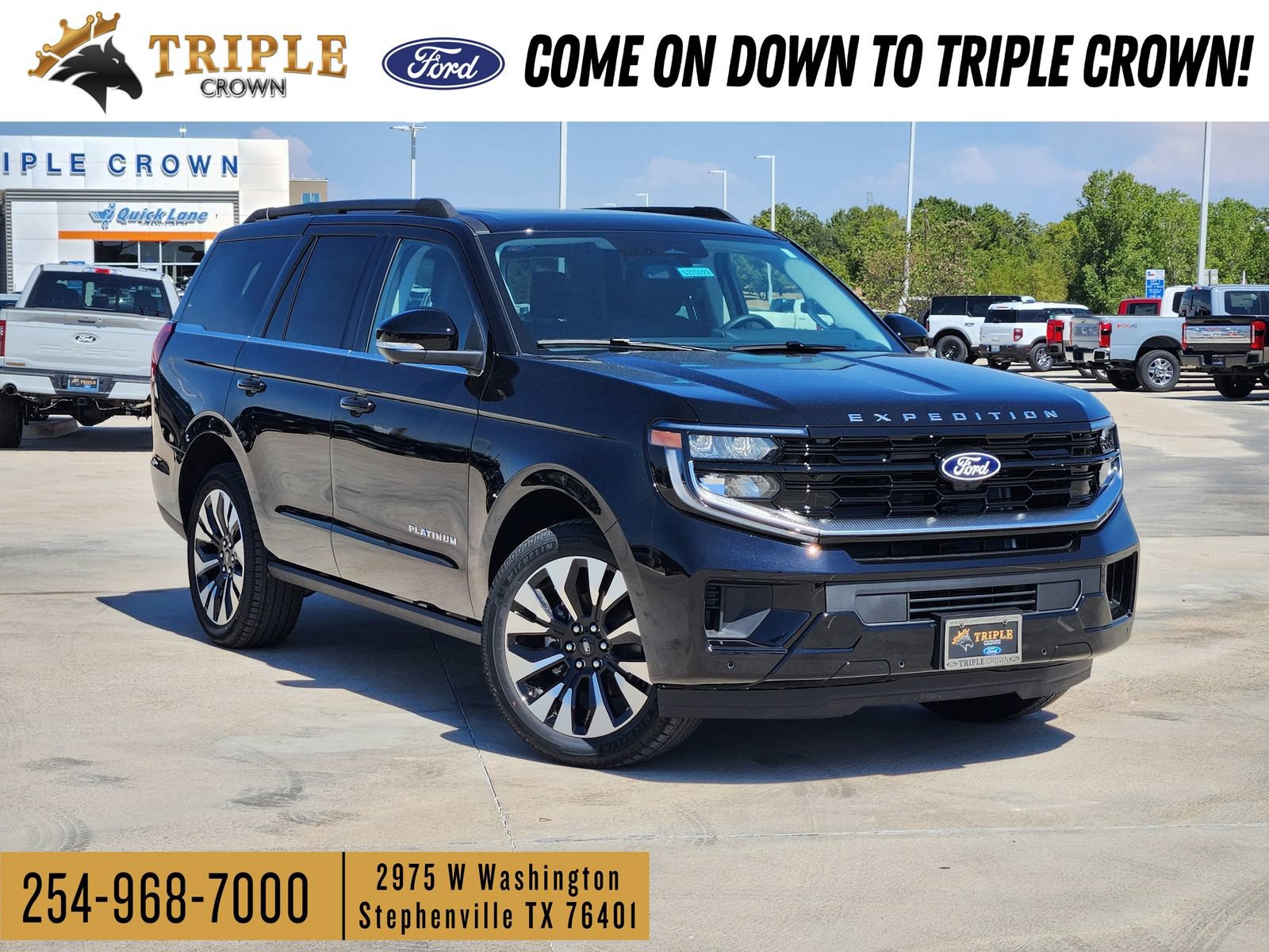 New 2027 Ford Expedition Platinum w/ Driver's Package