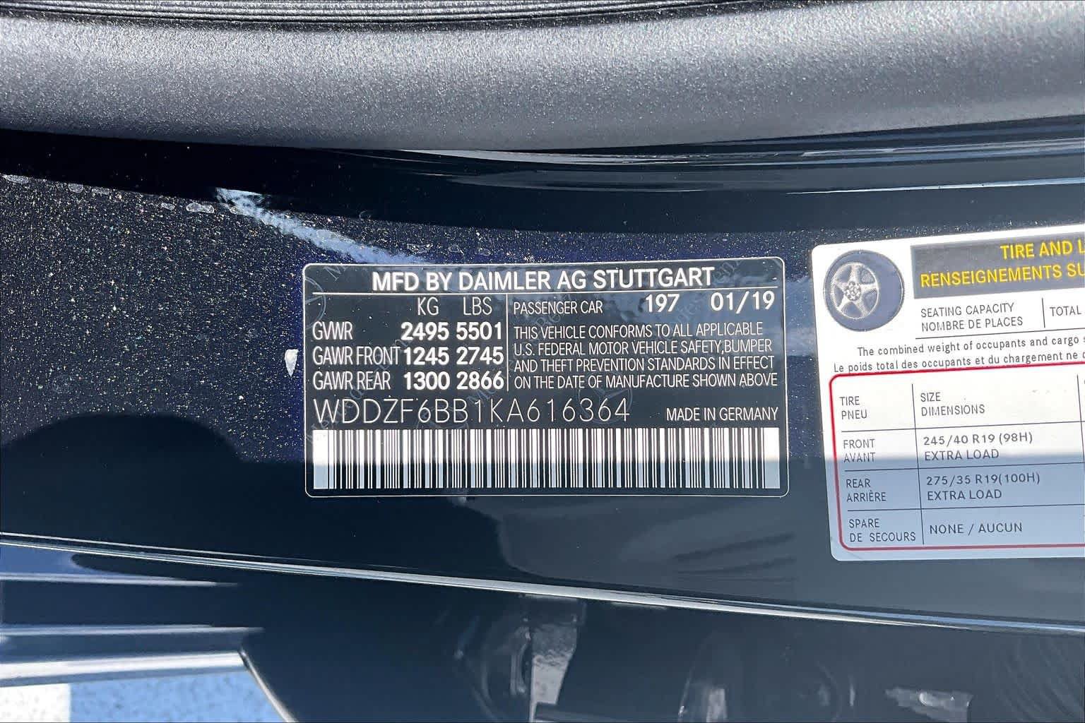 Used 2019 Mercedes-Benz E 53 AMG 4MATIC Sedan image 60