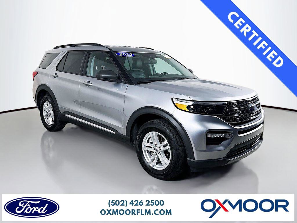 Certified 2022 Ford Explorer XLT w/ Equipment Group 202A image 1