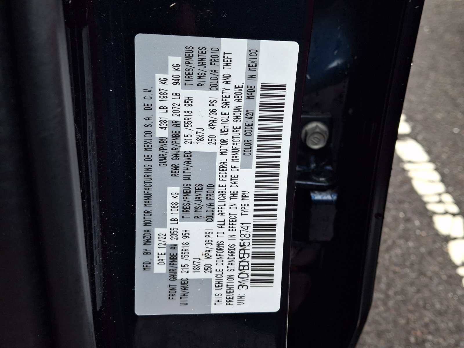 Certified 2023 MAZDA CX-30 AWD 2.5 S w/ Premium Package image 28