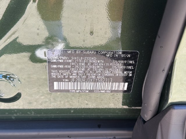 New 2026 Subaru Outback Touring XT AWD/4WD image 26