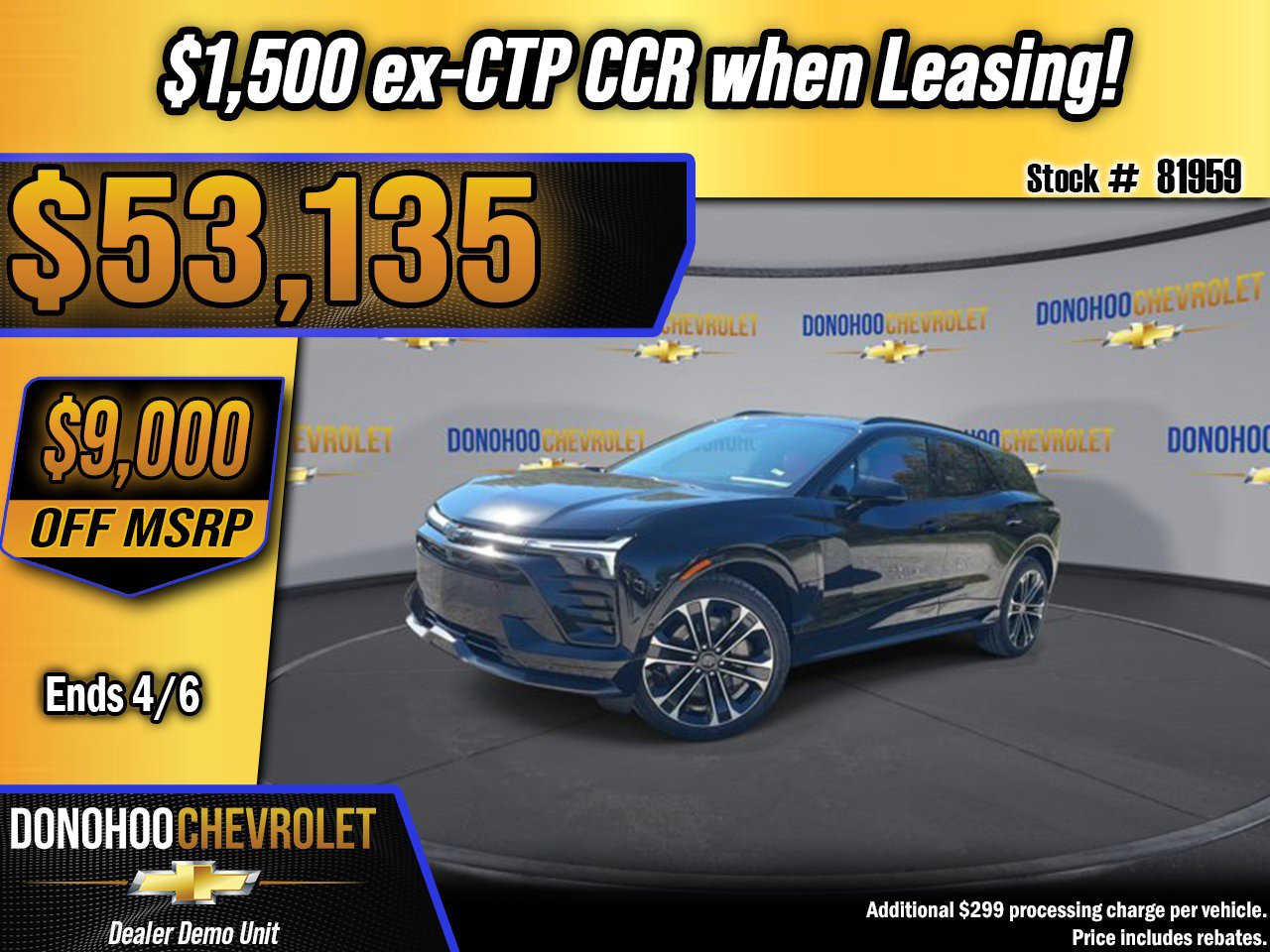 New 2026 Chevrolet Blazer EV SS image 1