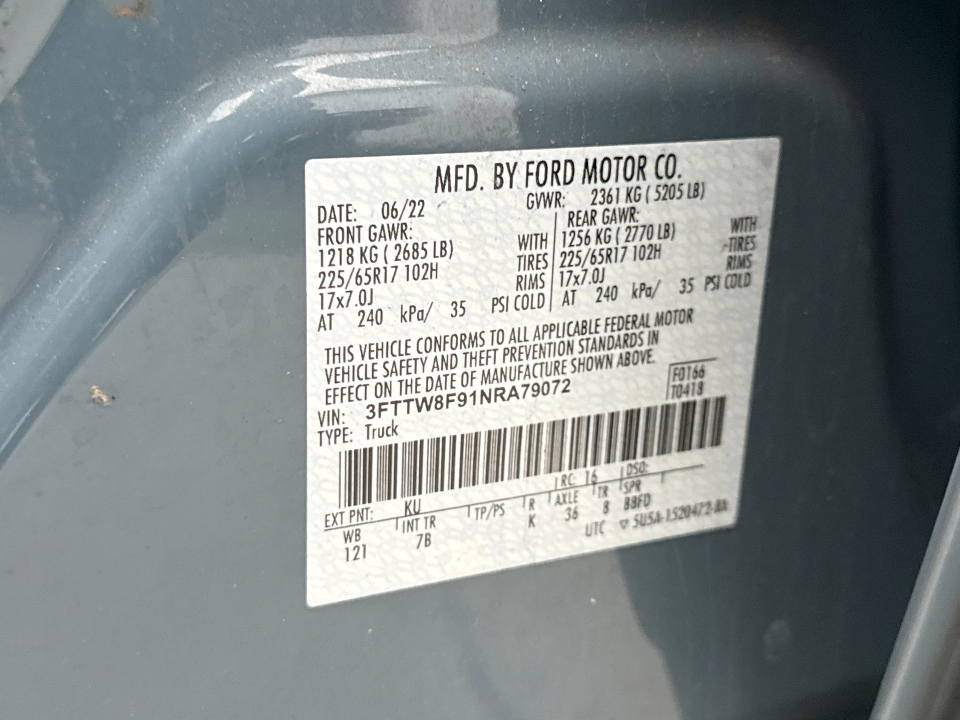 Used 2022 Ford Maverick XLT w/ Equipment Group 300A Standard image 11