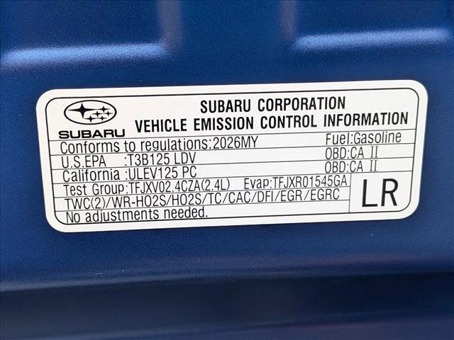 New 2026 Subaru WRX Limited AWD/4WD image 17
